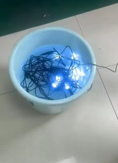 Deck Bulbs ผ่านการทดสอบการกันน้ำโดยจุ่มอยู่ในน้ำ